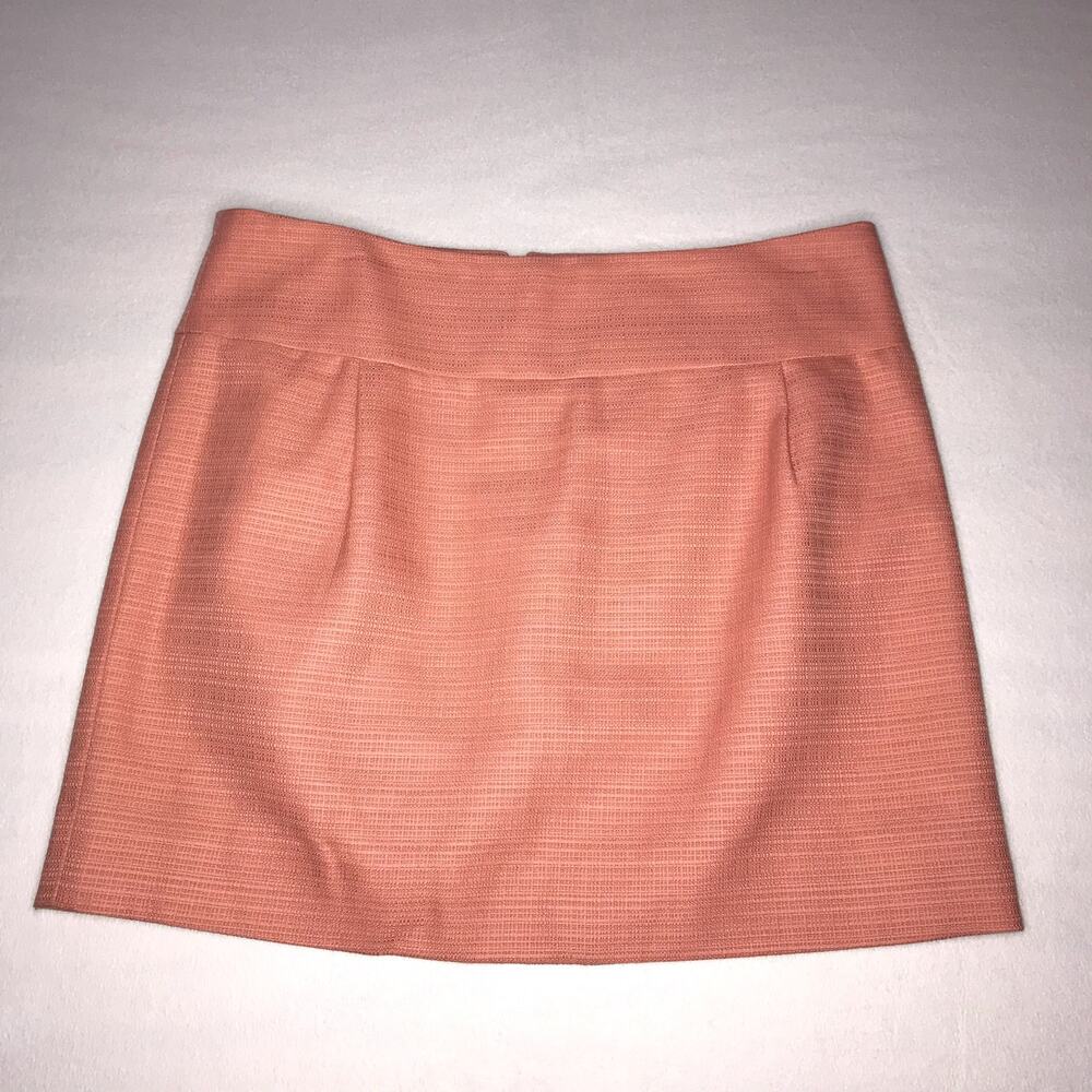 Pink J.Crew Short Business Casual Skirt